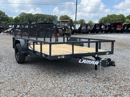 New 2027 Lamar 83 X12' 5K Utility Trailer