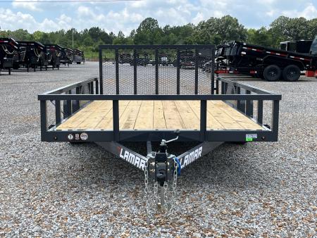 New 2027 Lamar 83"X12' 5K Utility Trailer