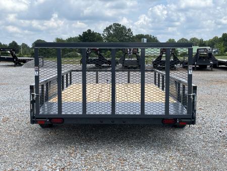 New 2027 Lamar 83"X12' 5K Utility Trailer