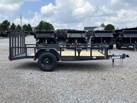 New 2027 Lamar 83"X12' 5K Utility Trailer