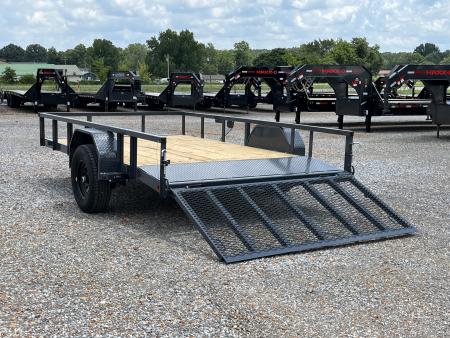 New 2027 Lamar 83"X12' 5K Utility Trailer