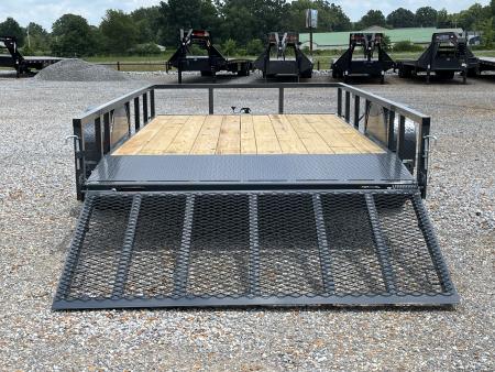 New 2027 Lamar 83"X12' 5K Utility Trailer