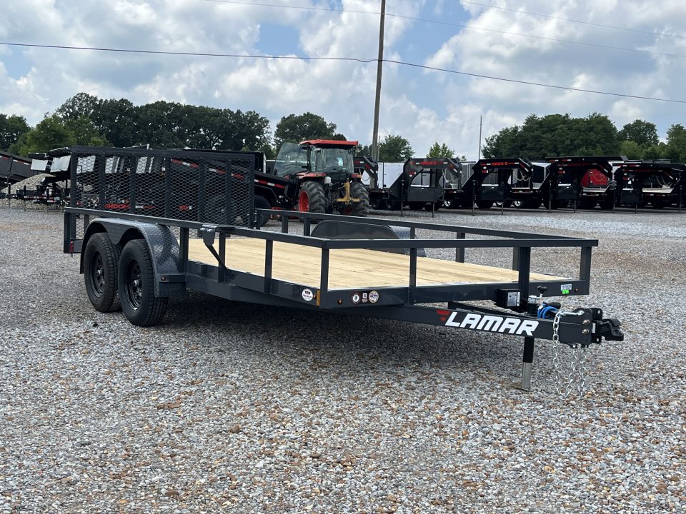 New 2027 Lamar Utility Trailer | 83" x 16' | 7K GVWR