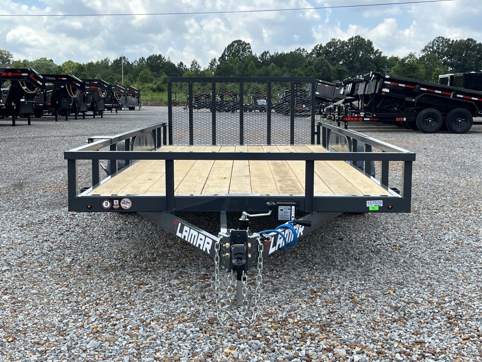 New 2027 Lamar Utility Trailer | 83" x 16' | 7K GVWR