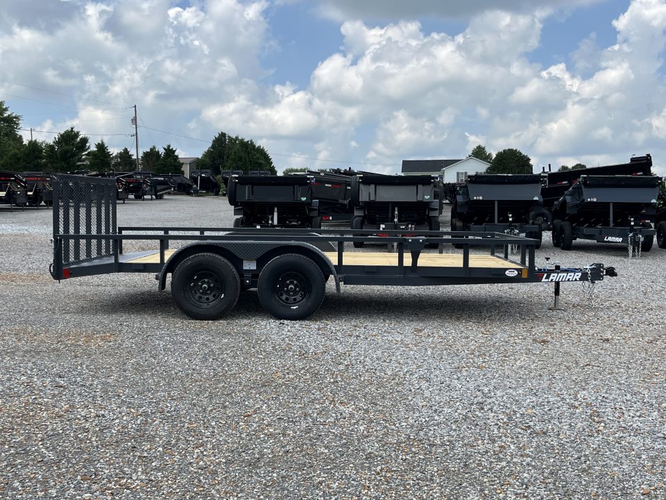 New 2027 Lamar Utility Trailer | 83" x 16' | 7K GVWR