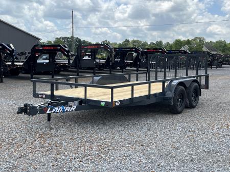 New 2027 Lamar Utility Trailer | 83" x 16' | 7K GVWR