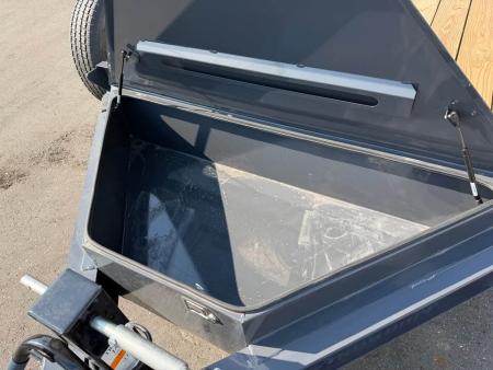 New EWB 83X20 (12+3) 14K EQUIPMENT TRAILER W/ JUMBO RAMPS - GRAY