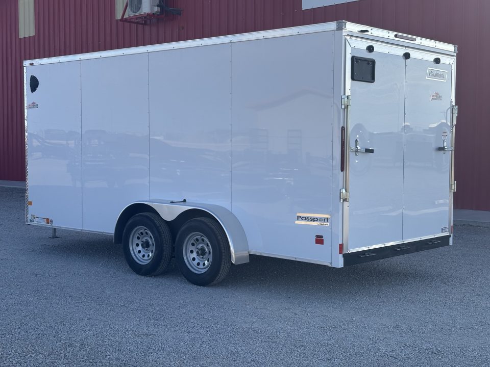 New 2027 Haulmark 7X16 7K RMP DOOR 6'6"HGT Cargo / Enclosed Trailer