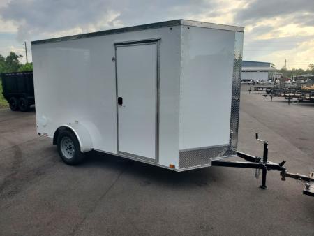 New 2026 Arising 6X12 SA 2990 LB GVWR Cargo / Enclosed Trailer WITH .080 POLYCORE EXTERIOR, FULL TUBE FRAME, REAR RAMP DOOR