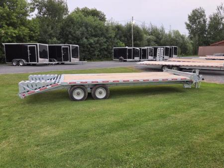 New HD 2026 20’ + 5’ 11-TON GALVANIZED DECKOVER TRAILER