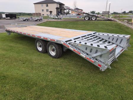 New HD 2026 20’ + 5’ 11-TON GALVANIZED DECKOVER TRAILER