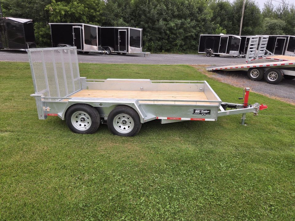 New 2026 Galvanized 7'x12' TA-3500 Utility Trailer