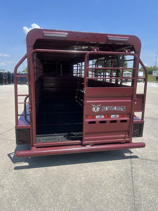 New 2027 Ascend Industries 6'8"x24' Cattleman Stock Trailer