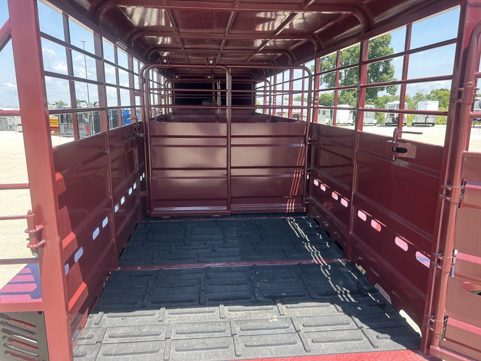 New 2027 Ascend Industries 6'8"x24' Cattleman Stock Trailer