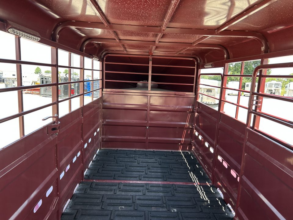 New 2027 Ascend Industries 6'8"x24' Cattleman Stock Trailer