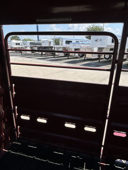 New 2027 Ascend Industries 6'8"x24' Cattleman Stock Trailer