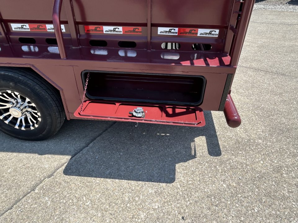 New 2027 Ascend Industries 6'8"x24' Cattleman Stock Trailer