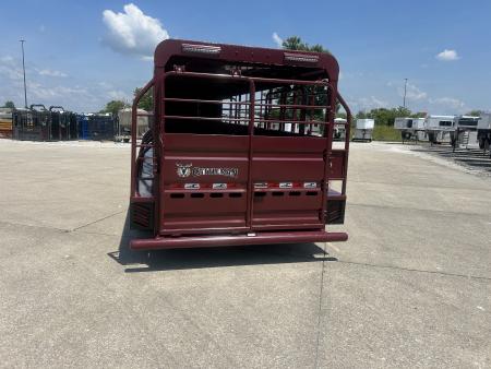New 2027 Ascend Industries 6'8"x24' Cattleman Stock Trailer