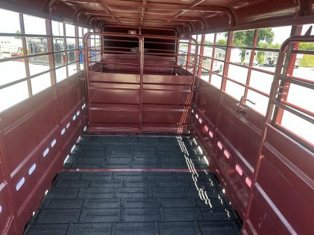 New 2027 Ascend Industries 6'8"x24' Cattleman Stock Trailer