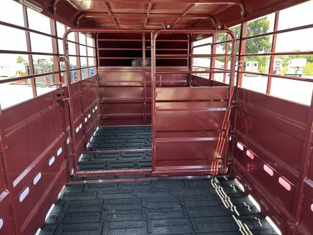 New 2027 Ascend Industries 6'8"x24' Cattleman Stock Trailer