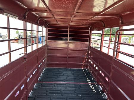 New 2027 Ascend Industries 6'8"x24' Cattleman Stock Trailer