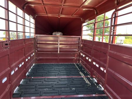 New 2027 Ascend Industries 6'8"x24' Cattleman Stock Trailer