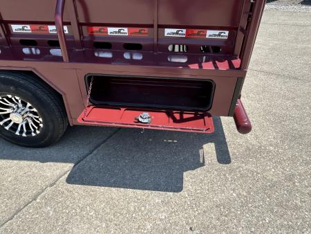 New 2027 Ascend Industries 6'8"x24' Cattleman Stock Trailer