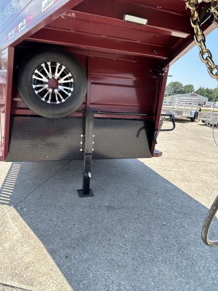 New 2027 Ascend Industries 6'8"x24' Cattleman Stock Trailer