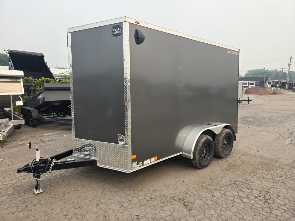 New 2027 Wells Cargo FT 7X12 7K - RAMP Cargo / Enclosed Trailer