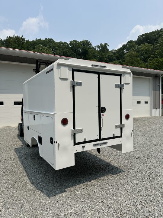 New Dura Mag Truck Bodies S-Series Aluminum 63" Canopy Service Body 60"ca Cab and Chassis SRW