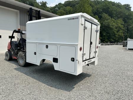 New Dura Mag Truck Bodies S-Series Aluminum 63  Canopy Service Body 60 ca Cab and Chassis SRW