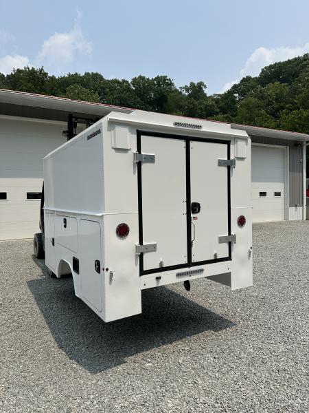 New Dura Mag Truck Bodies S-Series Aluminum 63" Canopy Service Body 60"ca Cab and Chassis SRW
