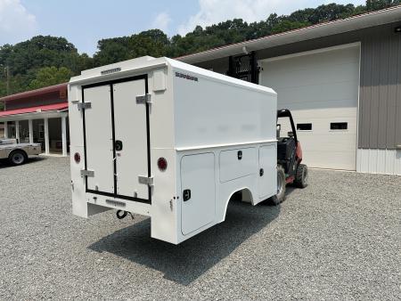 New Dura Mag Truck Bodies S-Series Aluminum 63" Canopy Service Body 60"ca Cab and Chassis SRW