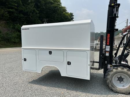 New Dura Mag Truck Bodies S-Series Aluminum 63" Canopy Service Body 60"ca Cab and Chassis SRW