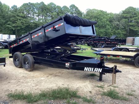 New 2026 Nolan Manufacturing 7X14 Dump Trailer