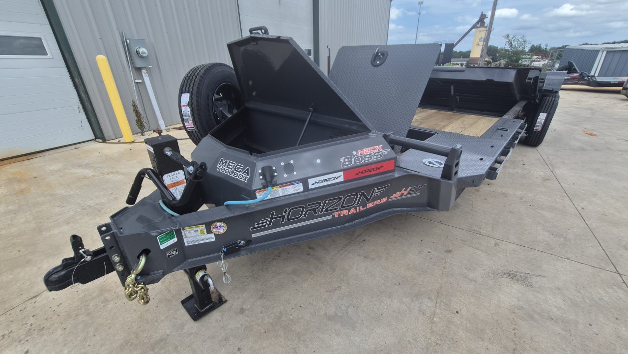 New 2026 Horizon Trailers HET 24' x 82" x 25" BP 21K TILT Equipment Trailer