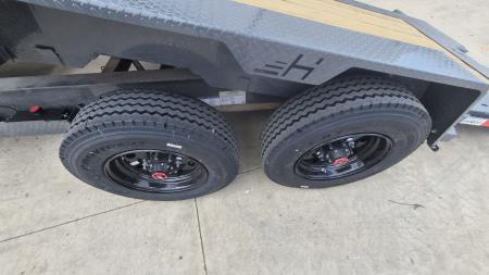 New 2026 Horizon Trailers HET 24' x 82" x 25" BP 21K TILT Equipment Trailer