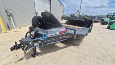 New 2026 Horizon Trailers HET 24' x 102" x 25" BP 21K TILT Equipment Trailer