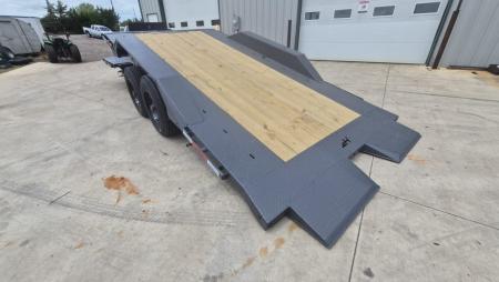 New 2026 Horizon Trailers HET 24' x 102" x 25" BP 21K TILT Equipment Trailer