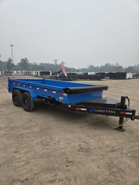 New 2026 Load Trail 83X14 14K BLUE ECONOMY Dump Trailer
