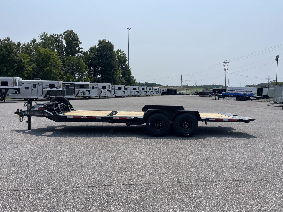 New 2027 Horizon Trailers ETZ 22'X83" TILT-8K AXLES Equipment Trailer