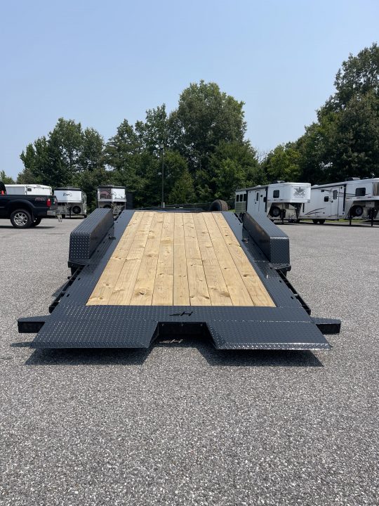 New 2027 Horizon Trailers ETZ 22'X83" TILT-8K AXLES Equipment Trailer