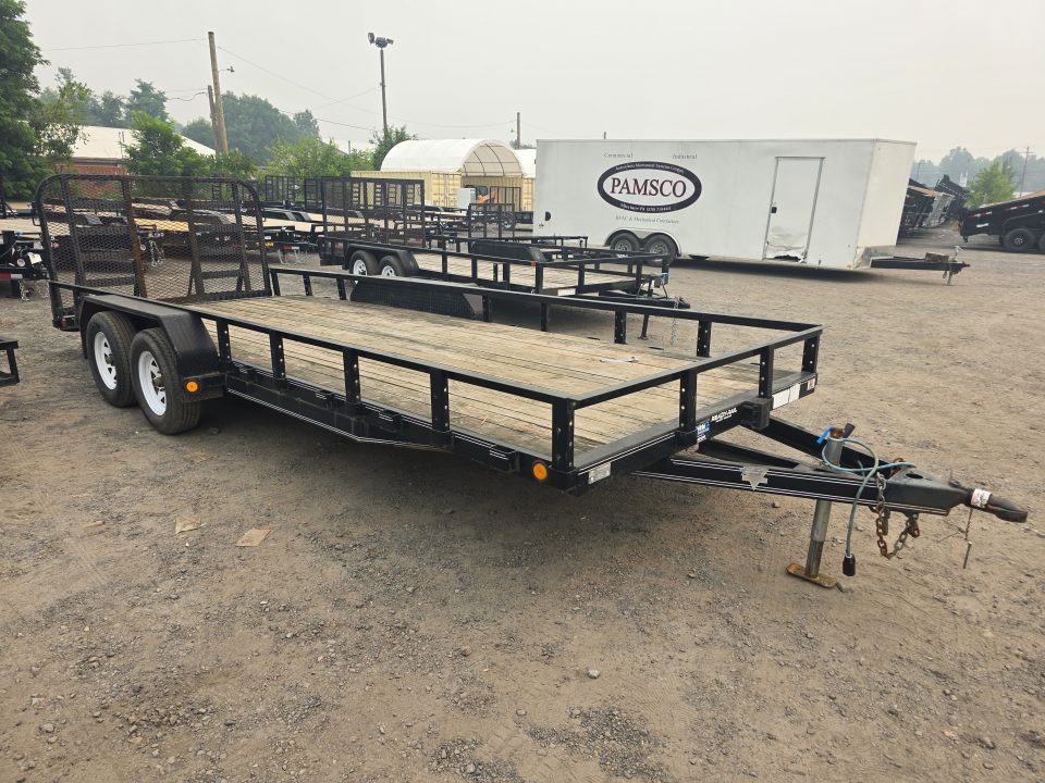 Used 2018 PJ Trailers 6.5X18 7K Utility Trailer