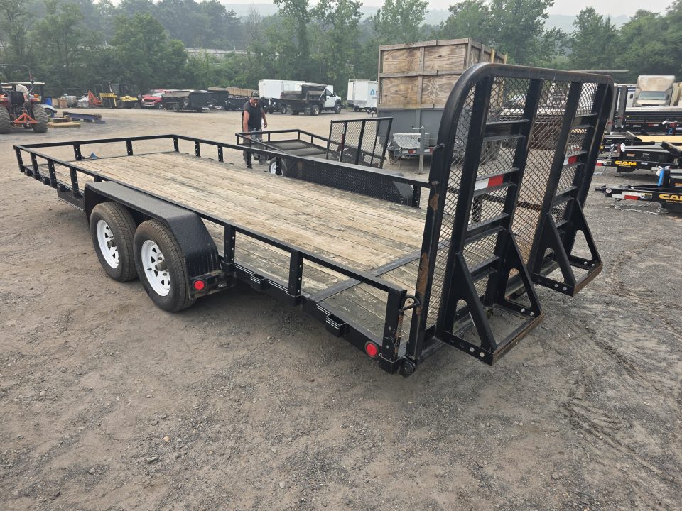 Used 2018 PJ Trailers 6.5X18 7K Utility Trailer