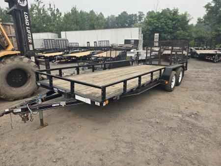Used 2018 PJ Trailers 6.5X18 7K Utility Trailer