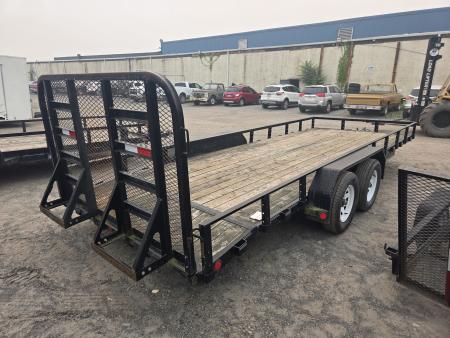 Used 2018 PJ Trailers 6.5X18 7K Utility Trailer