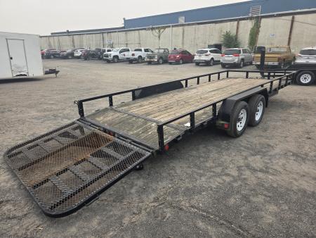 Used 2018 PJ Trailers 6.5X18 7K Utility Trailer