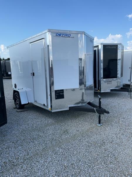 New 2026 Cargo Express 6 x 10 EX DLX Flat Top V-Nose 3K Cargo / Enclosed Trailer