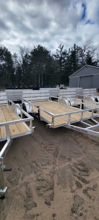 New 2026 Load Trail 77X12 3K ALUMINUM Landscape Trailer