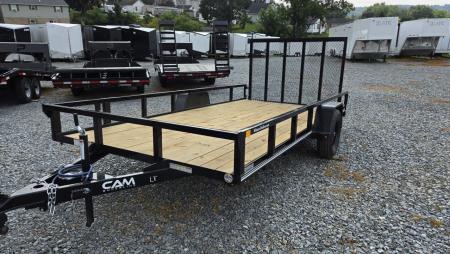 New 2026 Cam Superline 7 x 14 CAM Tube Top Utility 3.5K Utility Trailer